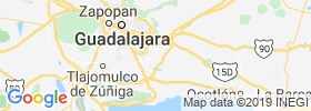 El Salto map